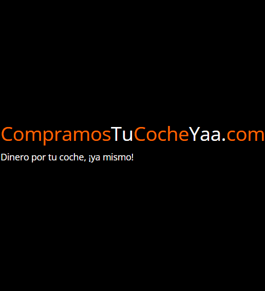 Compramos Tu Coche Yaa — Del propietario
