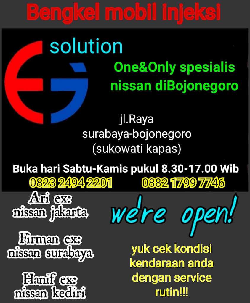 Bengkel Mobil Bojonegoro (Alternatif brand nissan dibojonegoro)