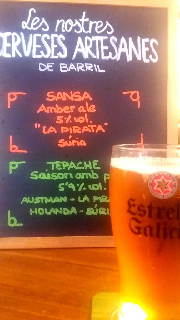 Glops calafell — Carta