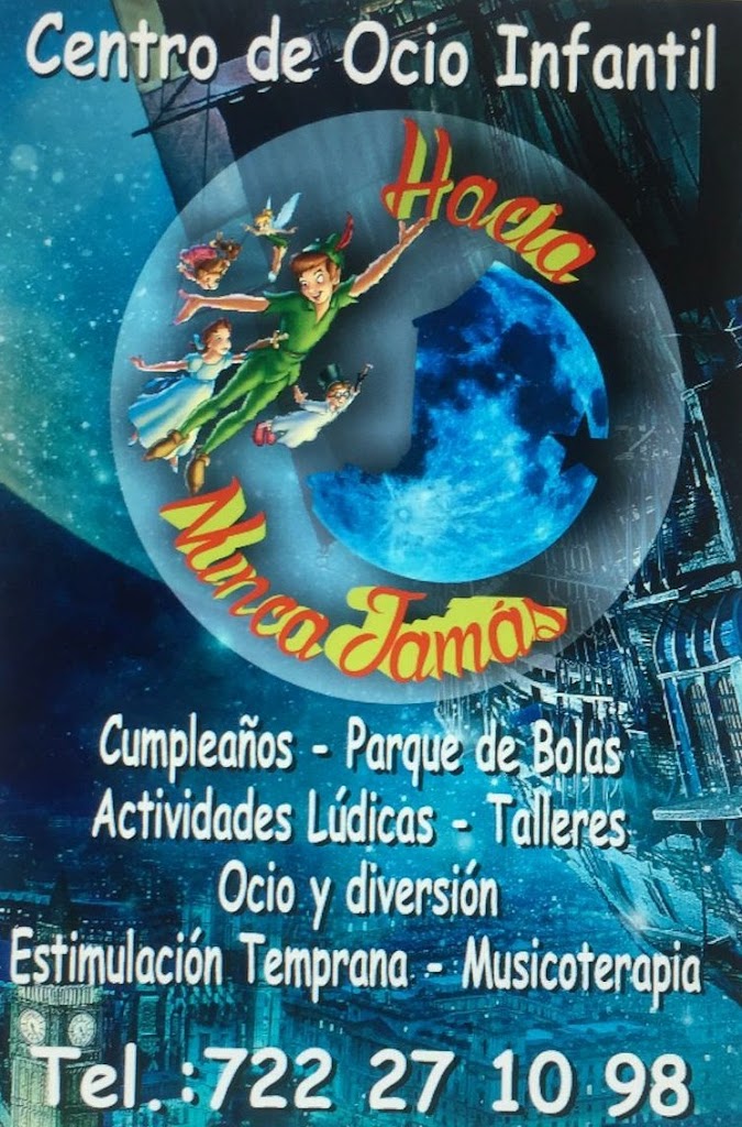 Centro de ocio infantil HACIA NUNCA JAMAS