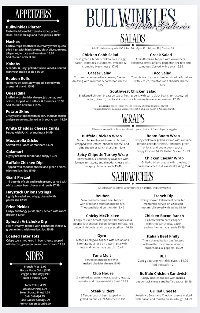  Bullwinkles at the Galleria