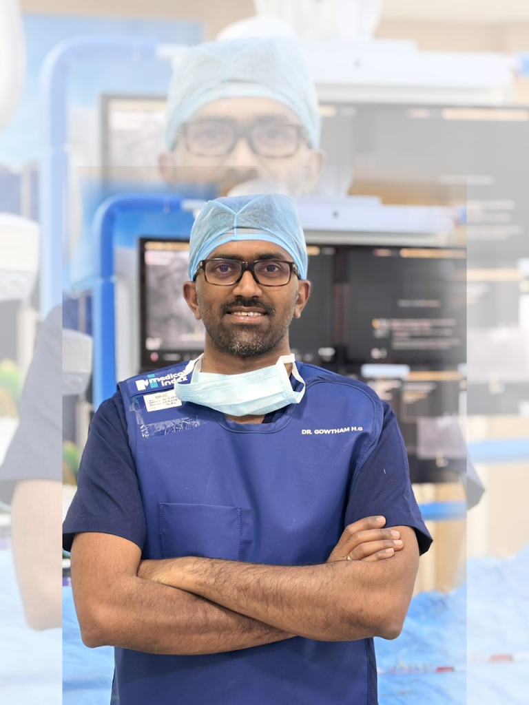 Dr. Dr Gowtham H G Interventional Cardiologist Best Cardiologist In Bengaluru Fortis Hospital Nagarbhavi