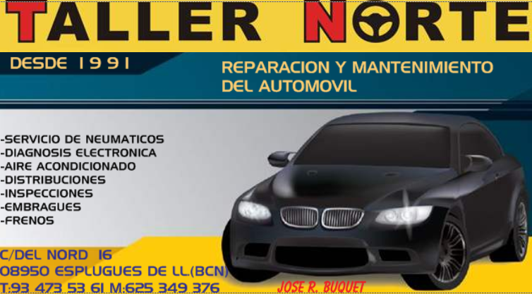 TALLER NORTE — Del propietario