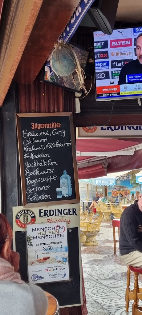 Bar Peters Strandarena — Carta