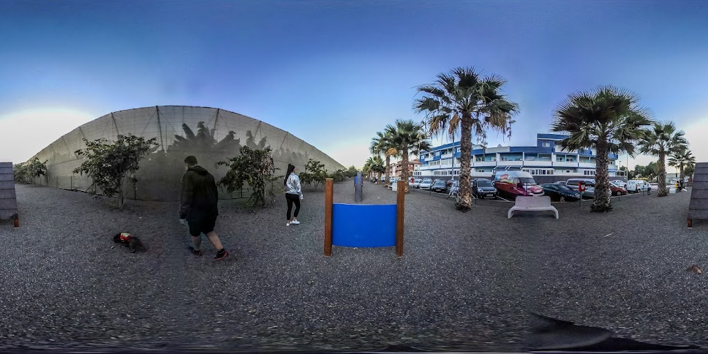 Parque de entrenamiento para perros