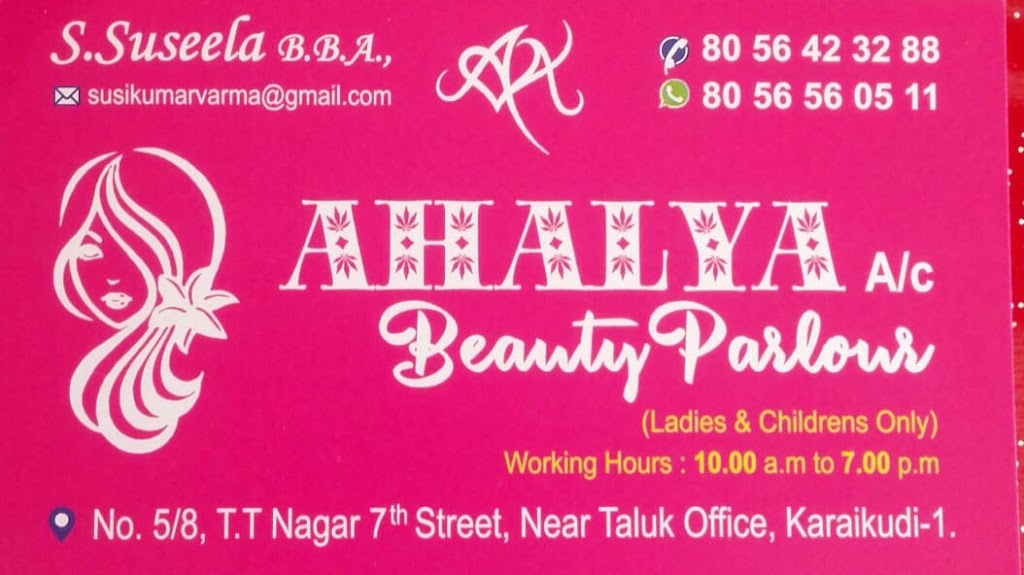 Ahalya Beauty Parlour Ladies Only