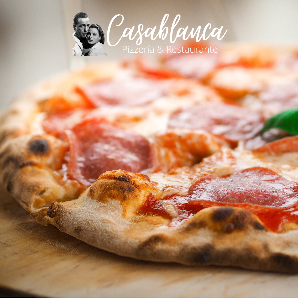 Restaurante Cafeteria Pizzeria Casablanca el Puente — Comida y bebida