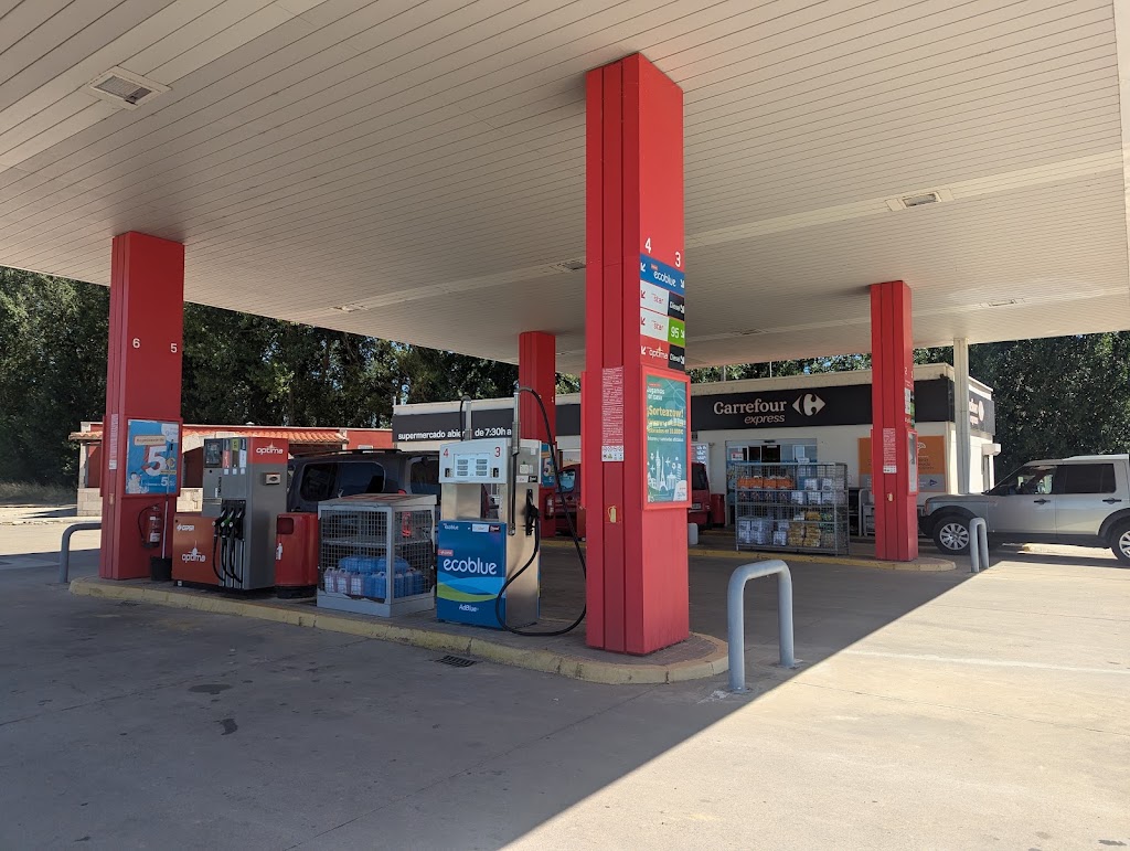 Estacion de servicio Cepsa — Surtidor de combustible