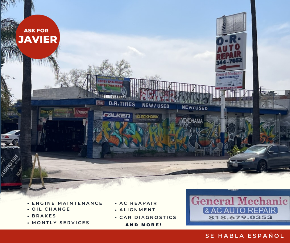 Auto repair shop in Van Nuys