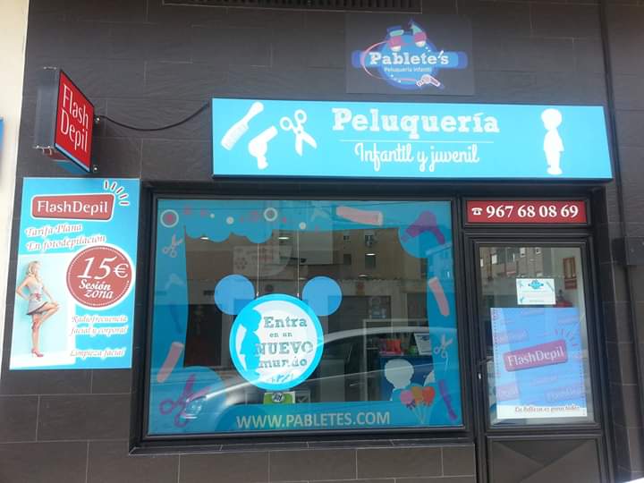 Pablete's Peluqueria Infantil Hellin — Exterior