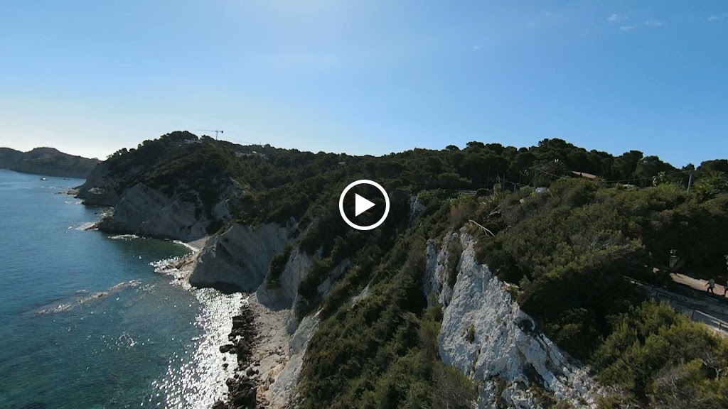 Aparcamiento Playa Cala Blanca Javea — Videos