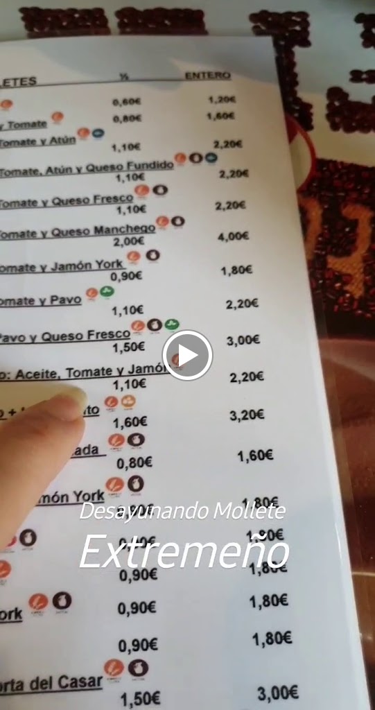 Cafeteria Avenida — Videos