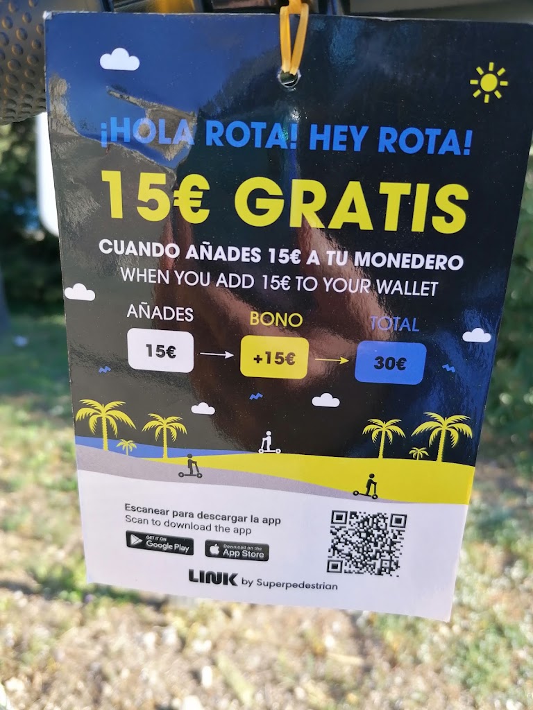 Parking patinetes electricos de alquiler — Signo