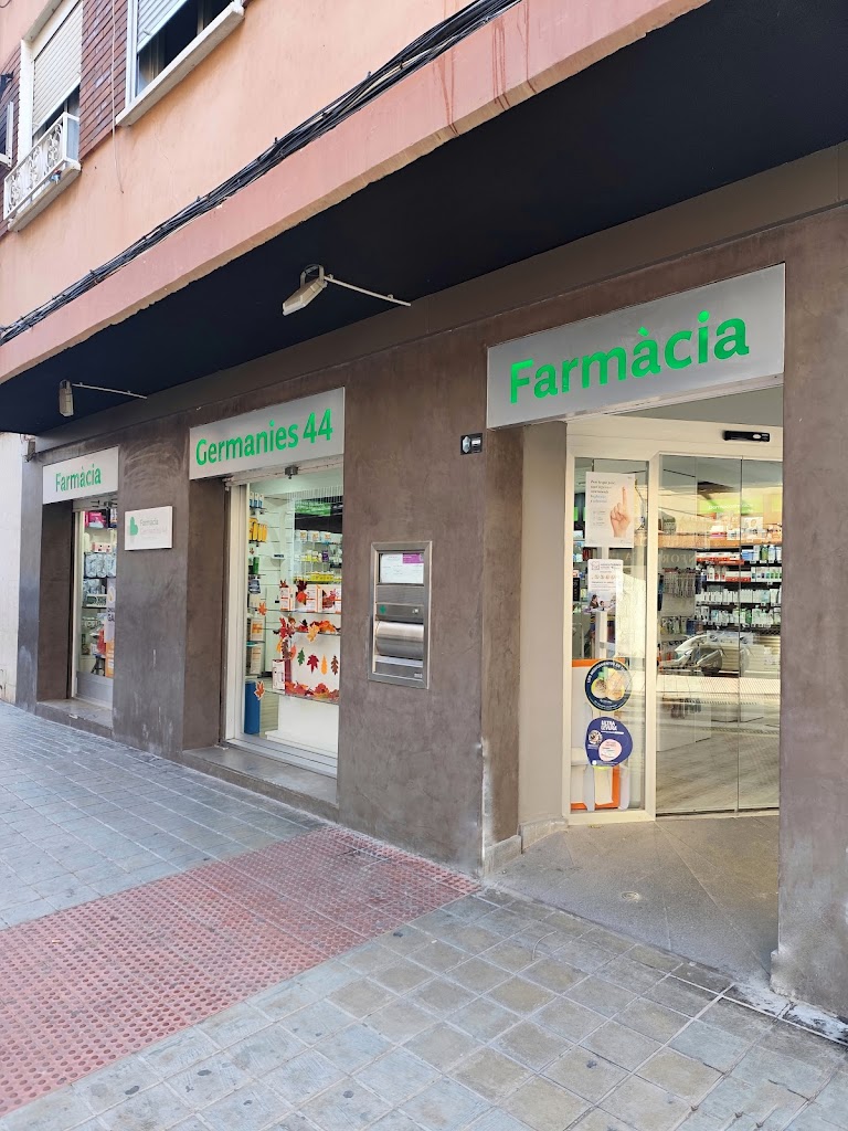 Farmacia Germanies 44, Lic Escriva Anrubia