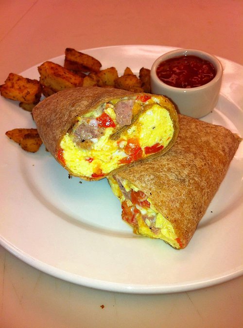 Breakfast burrito