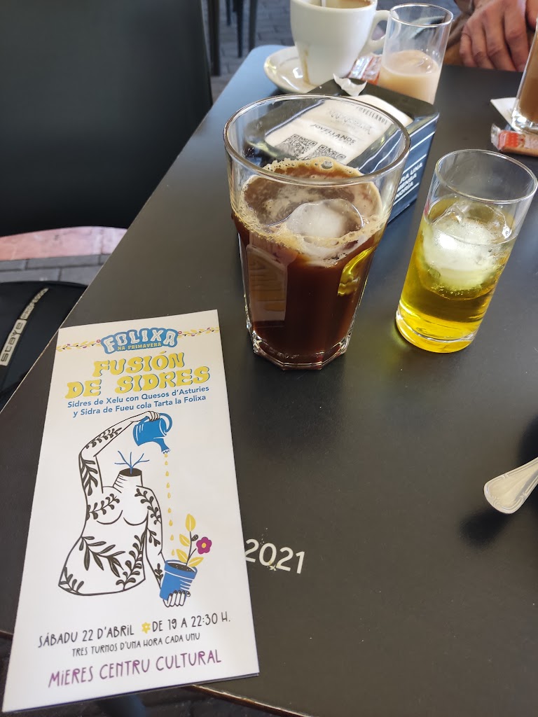 Jovellanos Coffeeroom — Carta