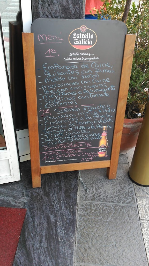 Restaurante Casa Carballo — Carta