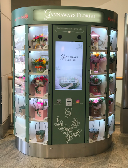 Gannaways Flower Vending Machine