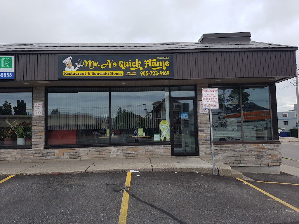 Mr A's Quick Flame Restaurant in Oshawa