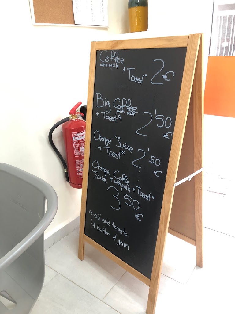 La Cafeteria de Sofia — Carta