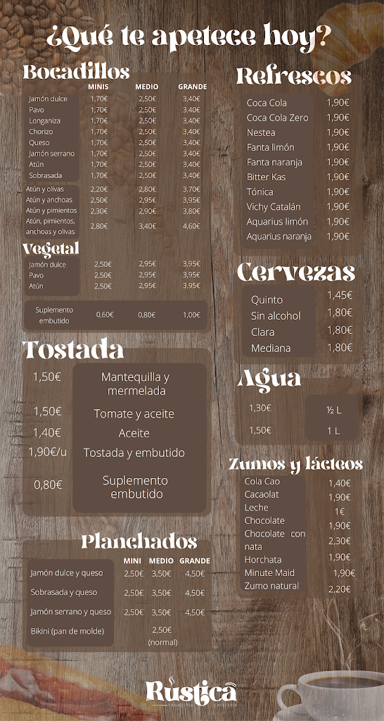 Rustica — Carta
