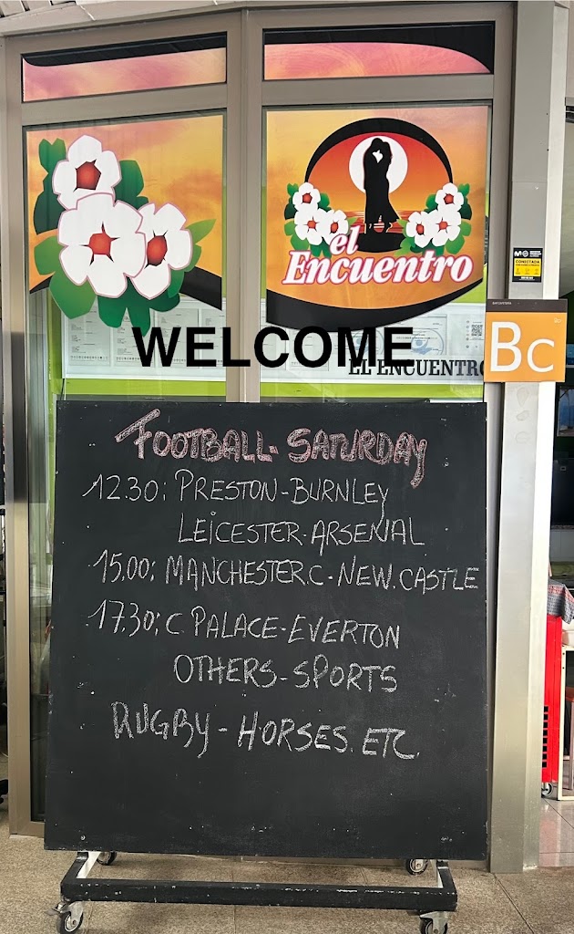 SPORT BAR EL ENCUENTRO — Carta