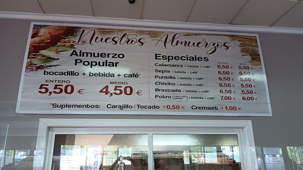 Restaurante Chorros — Carta