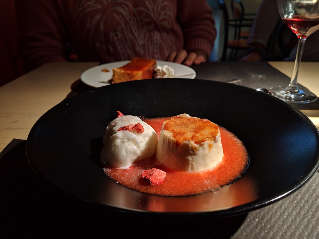 Restaurant El Bohemi — Panna cotta