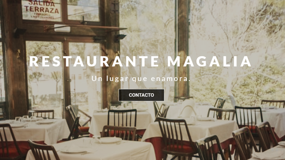 Restaurante Magalia en Las Navas del Marques