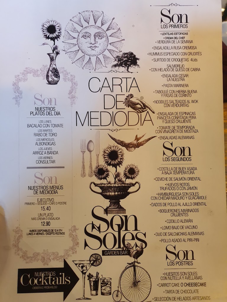 SonSoles — Carta