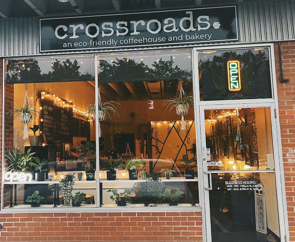 Photo of crossroads.