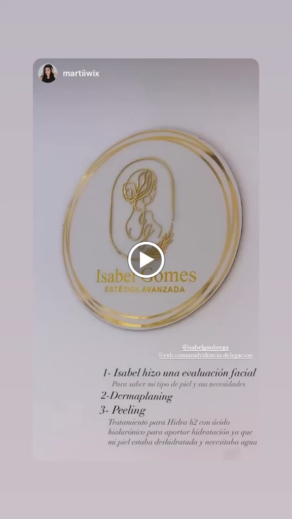 Isabel Gomes Estetica Avanzada — Del propietario