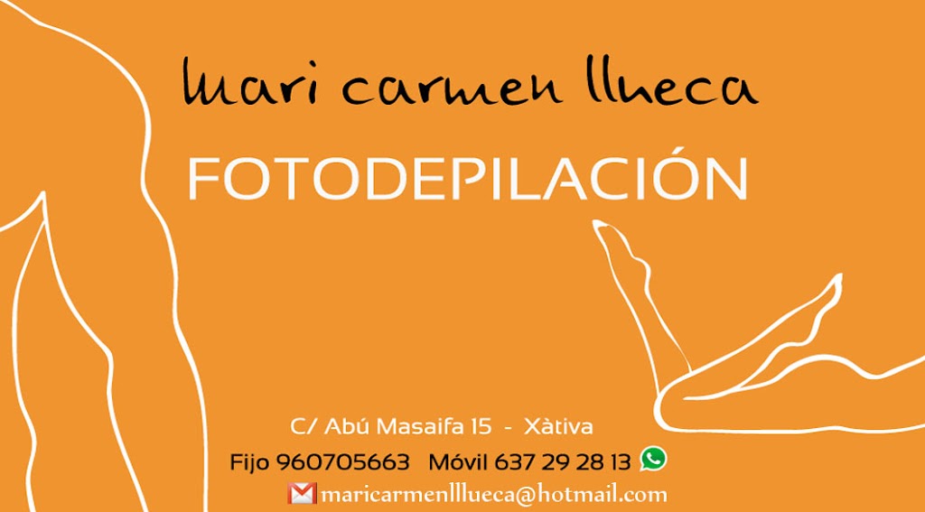 Mari Carmen LLueca Fotodepilacion — Del propietario