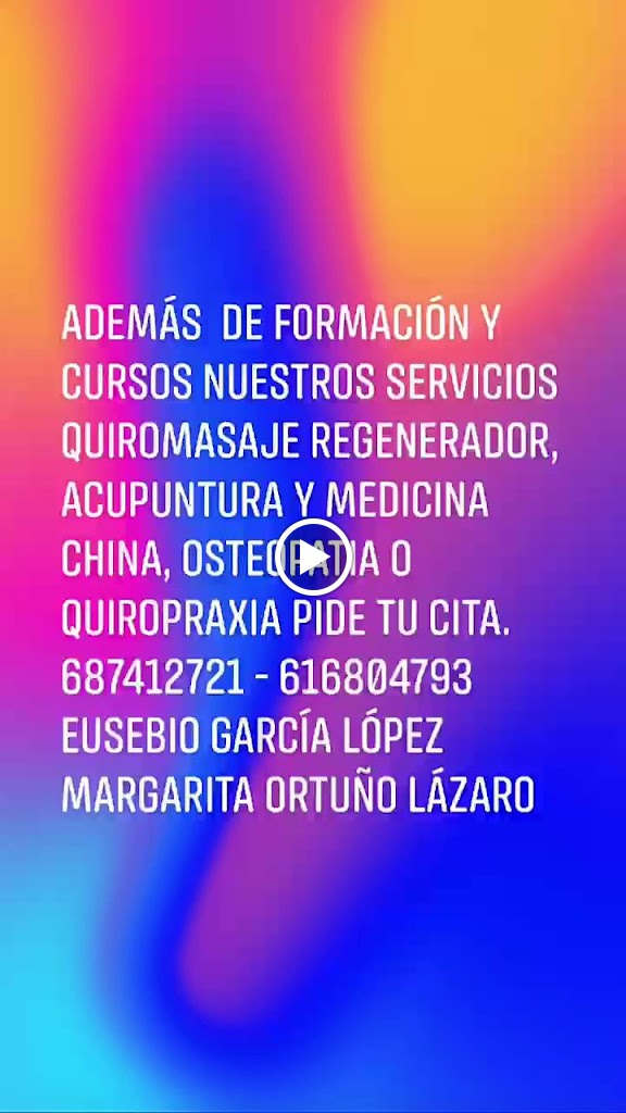 CENTRO DE BELLEZA Y SALUD MARGARITA ORTUNO LAZARO Y EUSEBIO GARCIA LOPEZ. ESCUELA DE QUIROMASAJE Y TERAPIAS COMPLEMENTARIAS — Videos