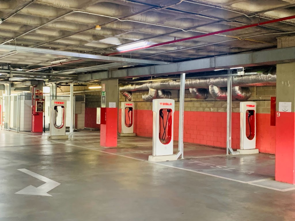 Tesla Supercharger — Interior