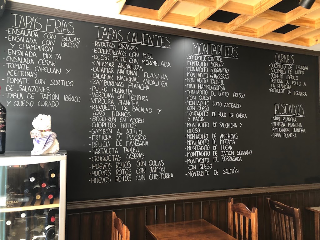 LA TABERNA DEL TAULELL — Carta