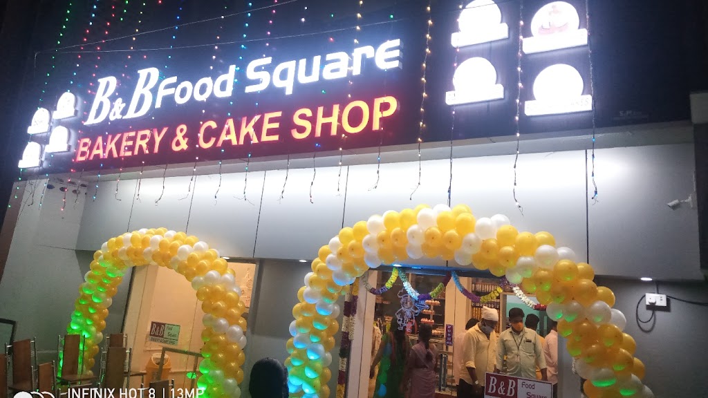 B B Food Square Bakery Cake Shop
