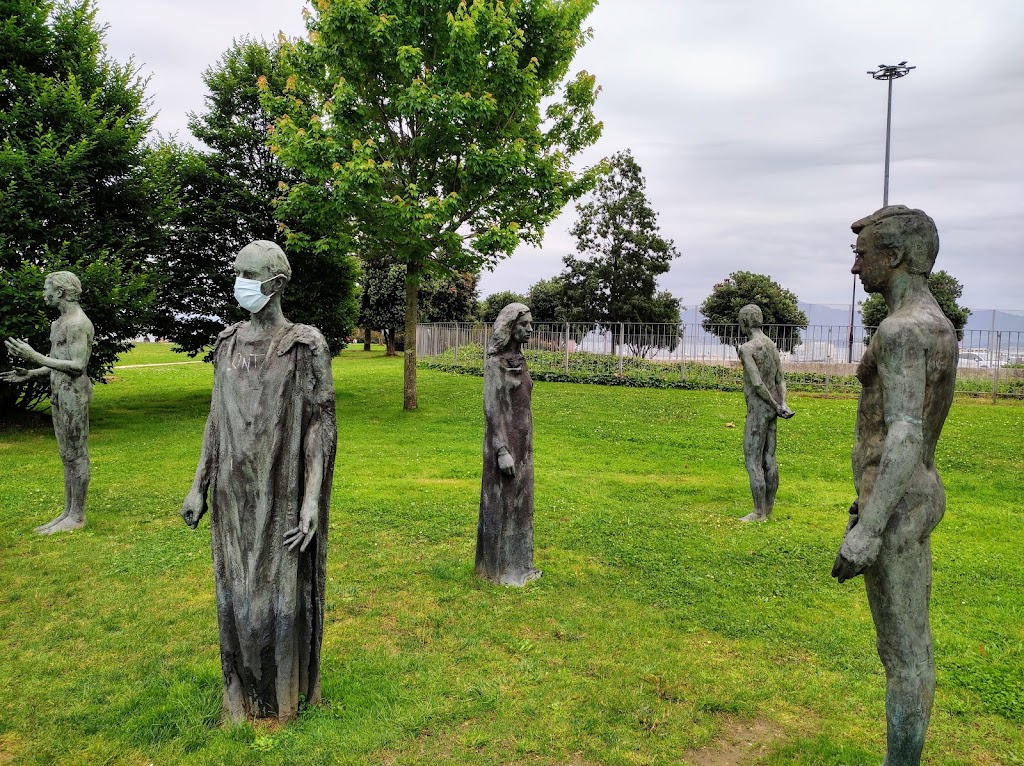 Monumento en memoria del incendio de Santander