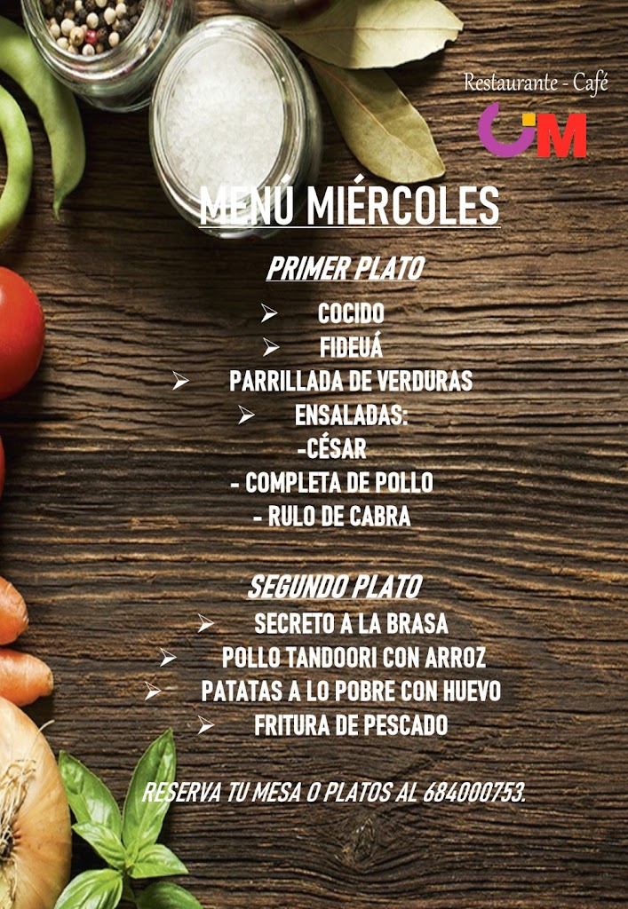BAR DEL CIM — Carta