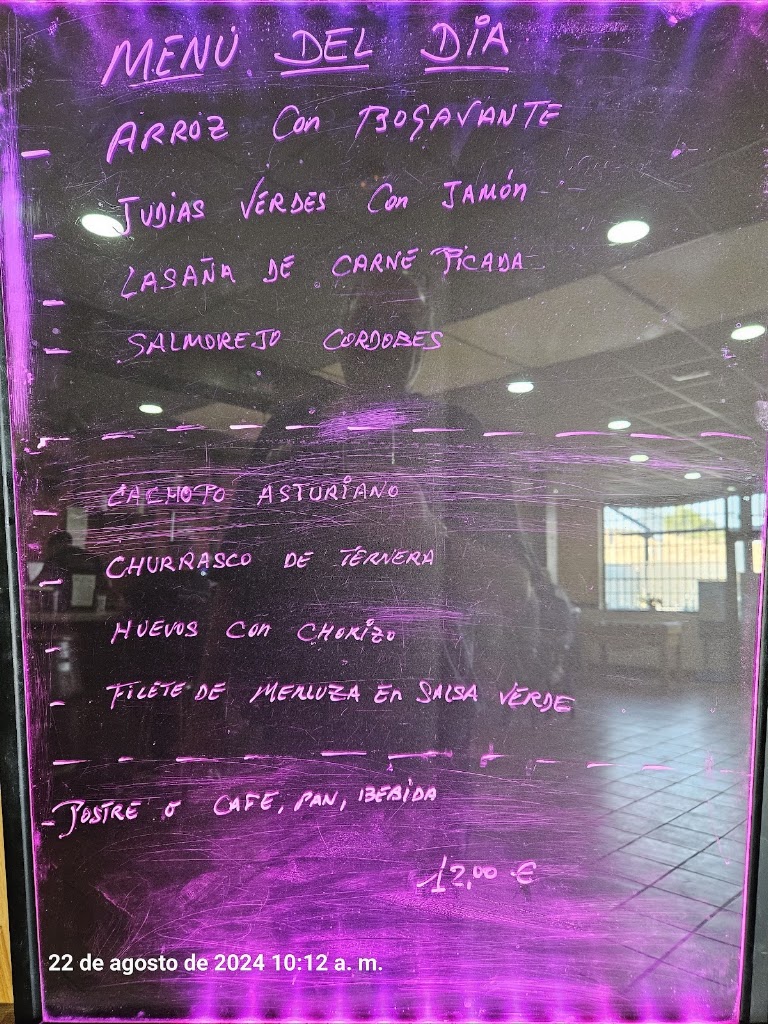 Los Fogones de Ana — Carta