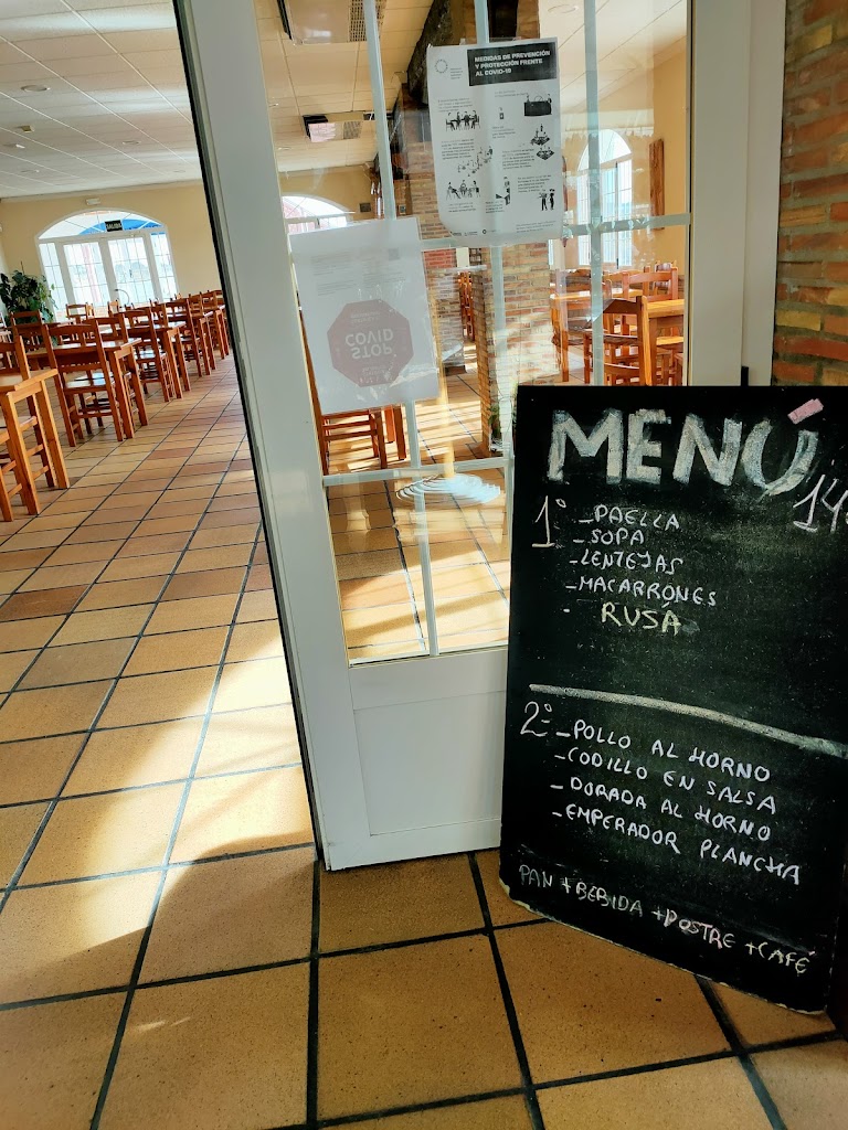 AREA DE SERVICIO el Rebollar RESTAURANTE SELF-SERVICE. — Carta