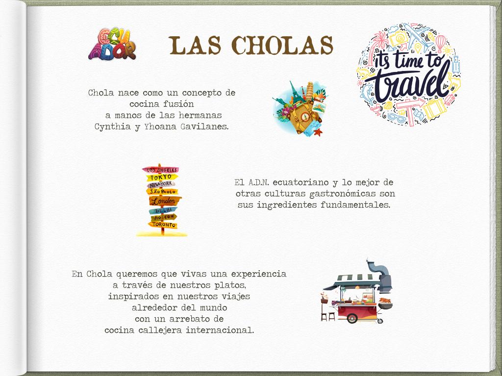 Chola Gastro Javea — Carta