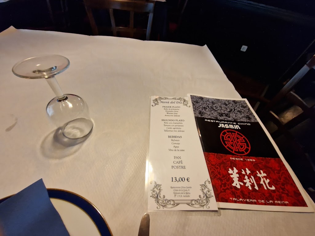 Restaurante Jasmin — Carta
