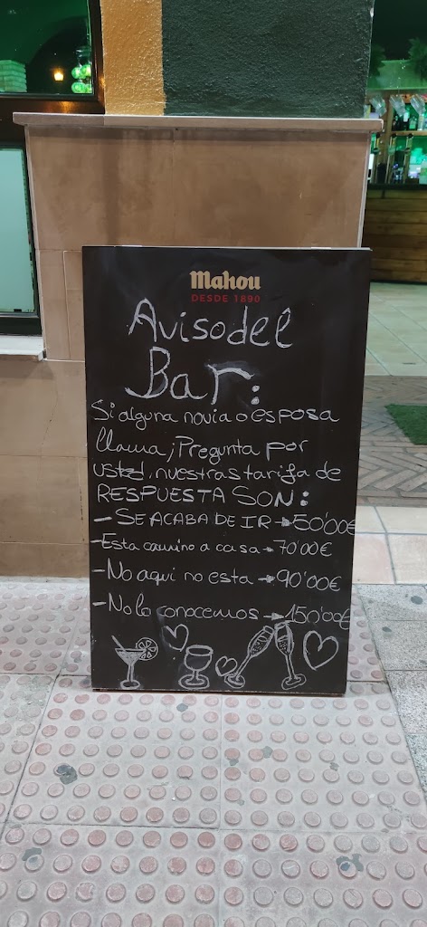 La Pepa. Gastrobar — Carta
