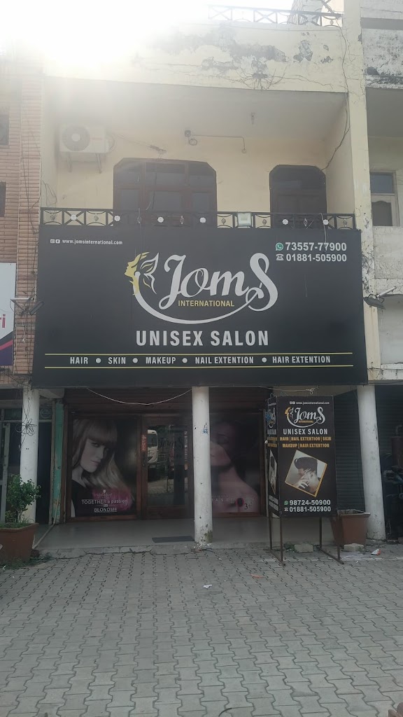 Joms International Unisex Salon Best Unisex Salon Best Beauty Parlour Beauty Academy Best Spa Salon In Rupnagar