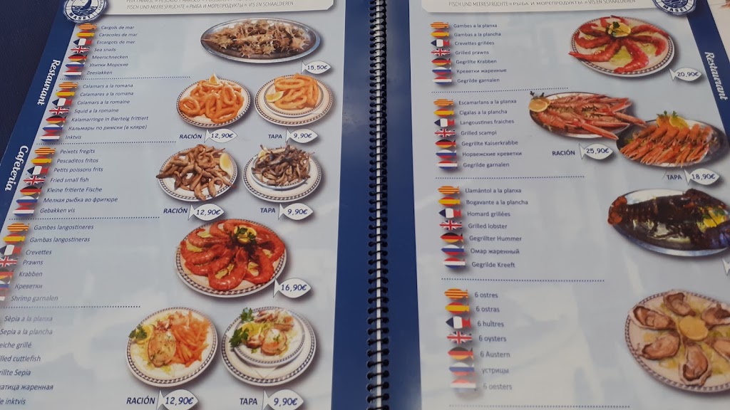 Restaurant Maset Cambrils — Carta