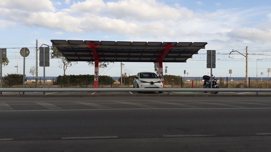 Estacion de carga de vehiculos electricos