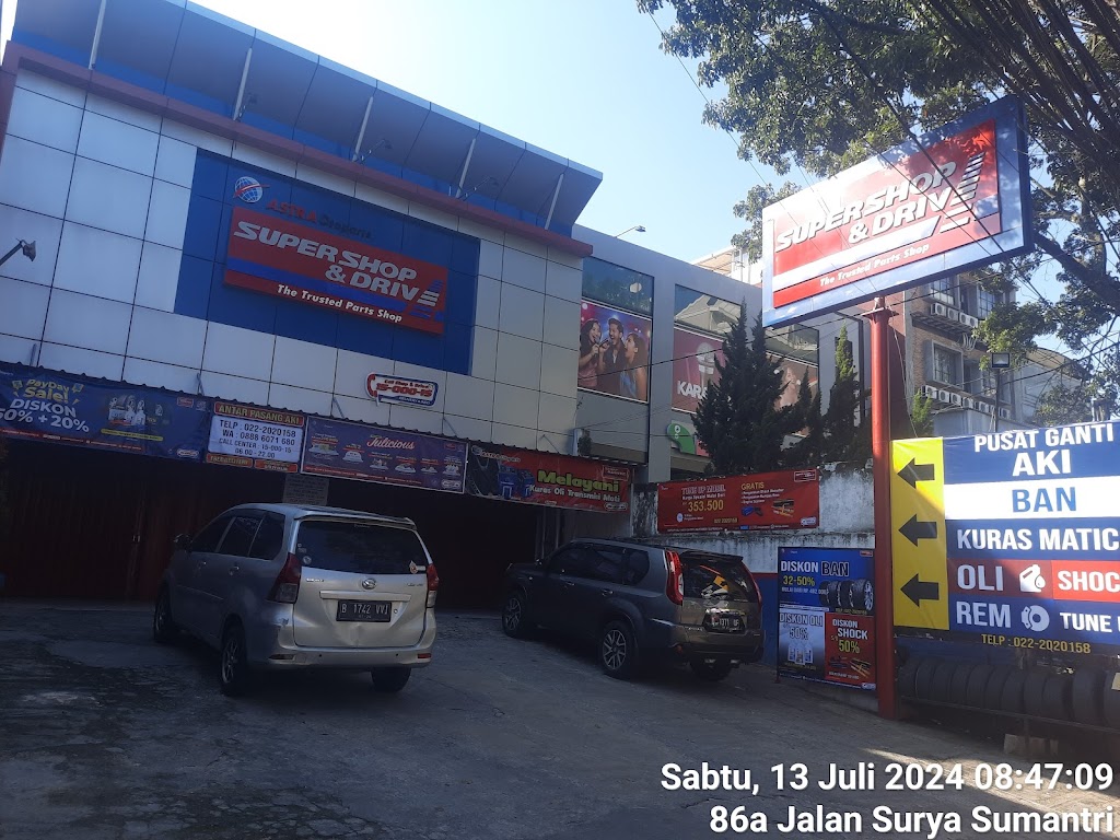 Super Shop & Drive - Surya Sumantri, Bandung