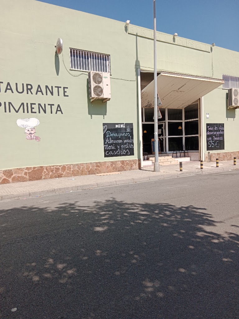 Restaurante La Pimienta — Carta