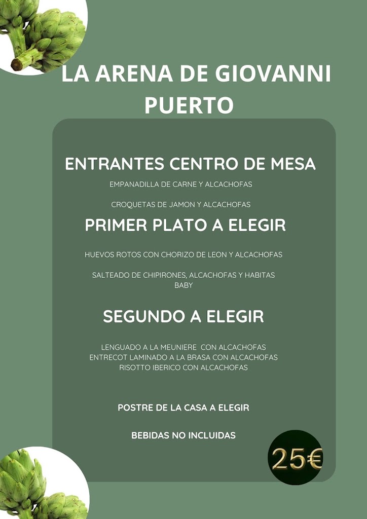 La Arena da Giovanni puerto de Benicarlo — Carta